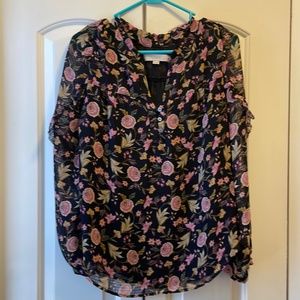 Loft Floral Blouse